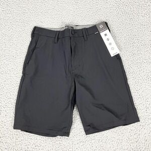 Hurley Phantom Hybrid Shorts Mens 31 Black 20" 4-Way Stretch Quick Dry
